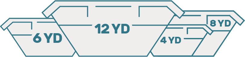 Workers placing labelled skip outside a Fitzrovia street for recycling