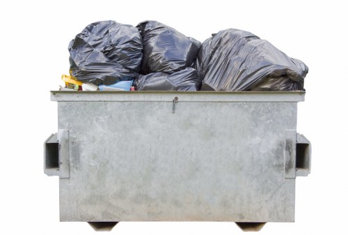 Grab Hire Service Container Delivered in Fitzrovia