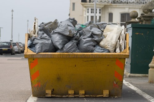 Professional waste removal services for builders in Fitzrovia