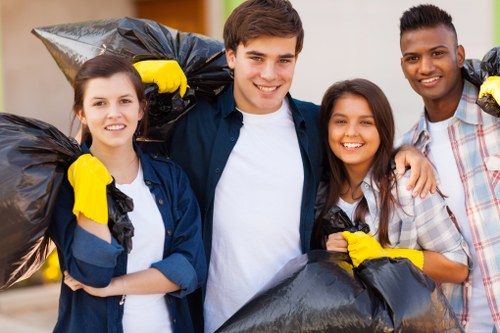 Fitzrovia builders managing site waste