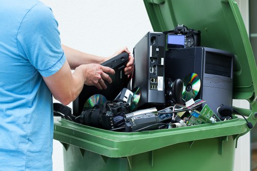 Recycling facilities for construction waste